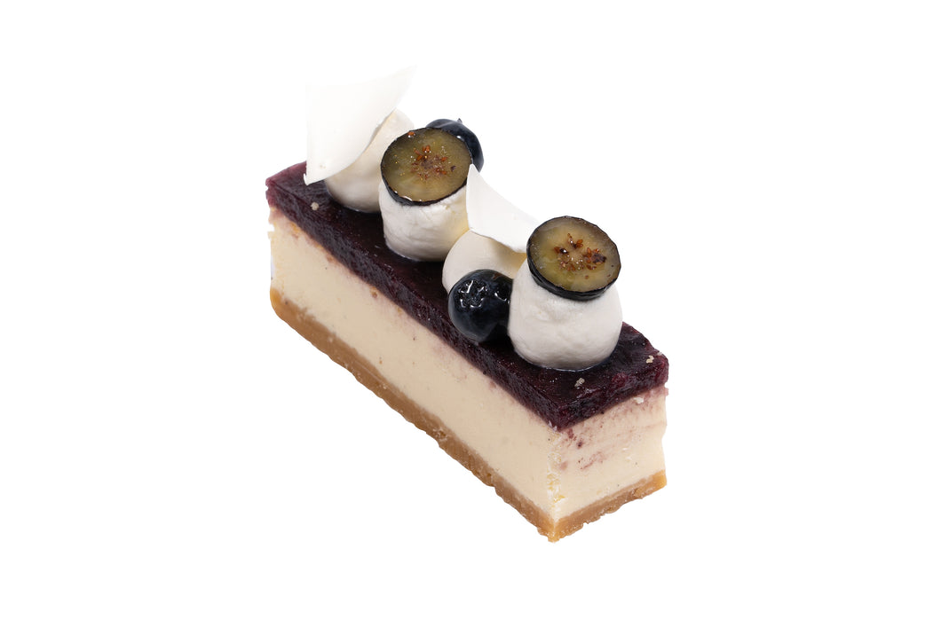 Blueberry Cheesecake Slice