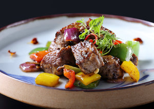 Wok-Fried Angus Beef with Bell Pepper and Special Sauce